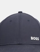BOSS Green шапка с козирка мъжка от памук Cap-Bold тъмносиня 50519219