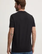 BOSS Green тениска мъжка от памук с еластан Tee черна 50506373