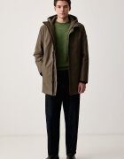 BOSS Green зимен мъжки OW_Hexatech Parka зелен 50570858