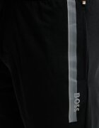 BOSS къс панталон тип анцуг мъжки от памук Authentic Shorts черен със стандартна талия 50554778