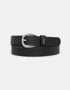 BOSS колан дамски от кожа Laci-_Sz25 черен 50559643
