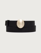 BOSS колан дамски от кожа Naren-G_Sz30 черен 50572851