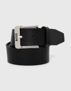 BOSS колан мъжки от кожа Jemio_Sz40 черен 50512795