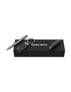 BOSS Комплект химикалка и ключодържател Black & Gun 20 x 62 x 35 cm