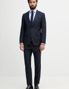 BOSS костюм от две части мъжки от вълна H-Huge-2Pcs-263 тъмносин 50569798