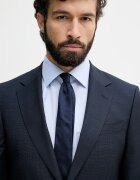 BOSS костюм от две части мъжки от вълна H-Huge-2Pcs-263 тъмносин 50569798