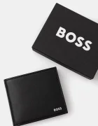 BOSS Кожен портфейл Randy_4cc coin мъжки в черно 50546152