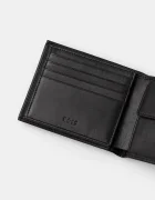 BOSS Кожен портфейл Randy_Trifold мъжки в черно 50546139
