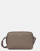 BOSS Кожена чанта Lenah Crossbody