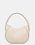 BOSS Кожена чанта Lenah SM Hobo