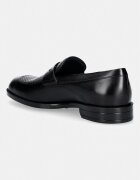 BOSS мокасини мъжки от кожа Tayil черни 50568824.001