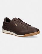 BOSS Nitan маратонки мъжки от кожа кафяви 50568493.201