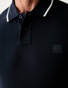 BOSS Orange блуза с дълги ръкави мъжка от памук PasserfordLong тъмносиня 50566186