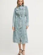 BOSS Orange Дънкова рокля C_Denim Dress 3.0