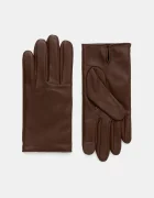 BOSS Orange Кожени ръкавици Glove