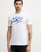 BOSS Orange Памучна тениска