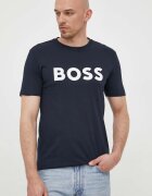 BOSS Orange Памучна тениска BOSS CASUAL Thinking 1