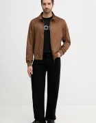 BOSS Orange Памучна тениска Te_Insignia в черно с принт 50556009