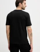 BOSS Orange Памучна тениска Te_Insignia в черно с принт 50556009