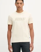 BOSS Orange Памучна тениска Te_Wheel