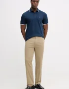 BOSS Orange Панталон Chino-Regular-1 мъжки в тъмносиньо със стандартна кройка 50534378