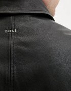 BOSS Orange преходно яке мъжко от кожа Josual черно 50568175