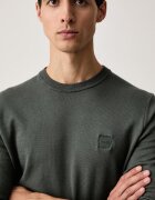 BOSS Orange пуловер мъжки с памук Kanovano_S зелен 50527583