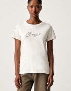 BOSS Orange тениска дамска от памук C_Elove_5 бяла 50566827