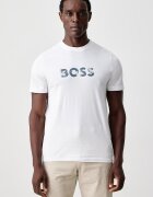 BOSS Orange тениска мъжка от памук Te_Effect бяла 50571286