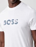 BOSS Orange тениска мъжка от памук Te_Effect бяла 50571286