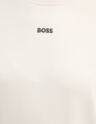 BOSS Orange уголемен суичър дамски от памук бежов 50534821