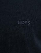 BOSS Памучен пуловер Padro-L в тъмносиньо от лека материя 50516914