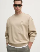 BOSS Памучен суичър