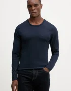 BOSS Памучна блуза с дълги ръкави (3 броя) LSShirtRN 3P Classic