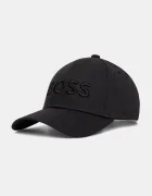 BOSS Памучна шапка с козирка Ari--E