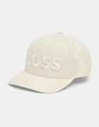 BOSS Памучна шапка с козирка Sevile