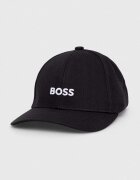 BOSS Памучна шапка с козирка Zed