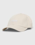 BOSS Памучна шапка с козирка Zed