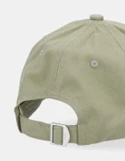 BOSS Памучна шапка с козирка Zed в черно с апликация 50495121
