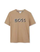 BOSS Памучна тениска