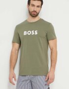 BOSS Памучна тениска