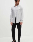 BOSS Памучна тениска (2 броя) TShirtRN 2P Comfort в бяло с изчистен дизайн 50475294
