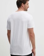 BOSS Памучна тениска (2 броя) TShirtRN 2P Comfort в бяло с изчистен дизайн 50475294