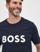 BOSS Памучна тениска