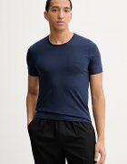 BOSS Памучна тениска (3 броя) TShirt RN 3P Classic в черно меланж на 50475284