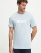 BOSS Памучна тениска