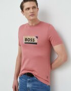 BOSS Памучна тениска