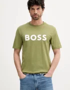 BOSS Памучна тениска