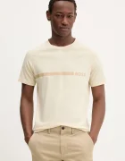 BOSS Памучна тениска T-Shirt RN Slim Fit