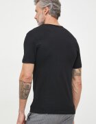 BOSS Памучна тениска TShirt RN 3P Classic в черно с изчистен дизайн 50475284